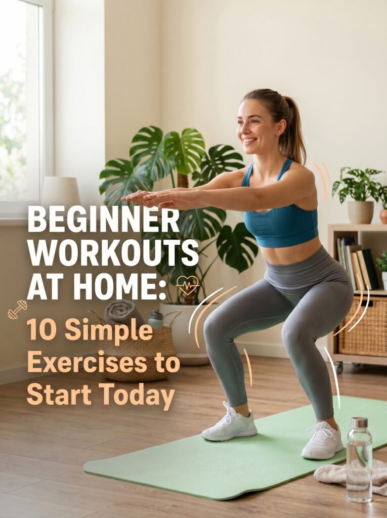 beginner workouts at home