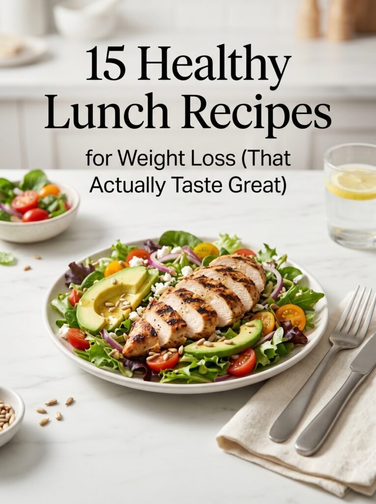 healthy lunch recipes for weight loss