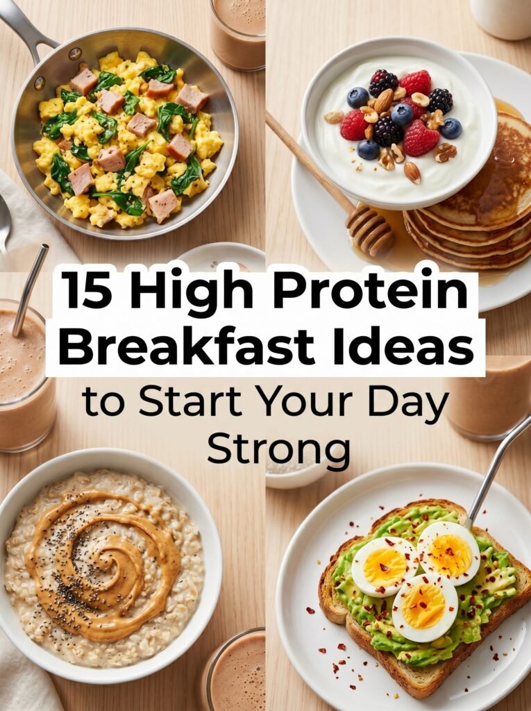 high protein breakfast ideas